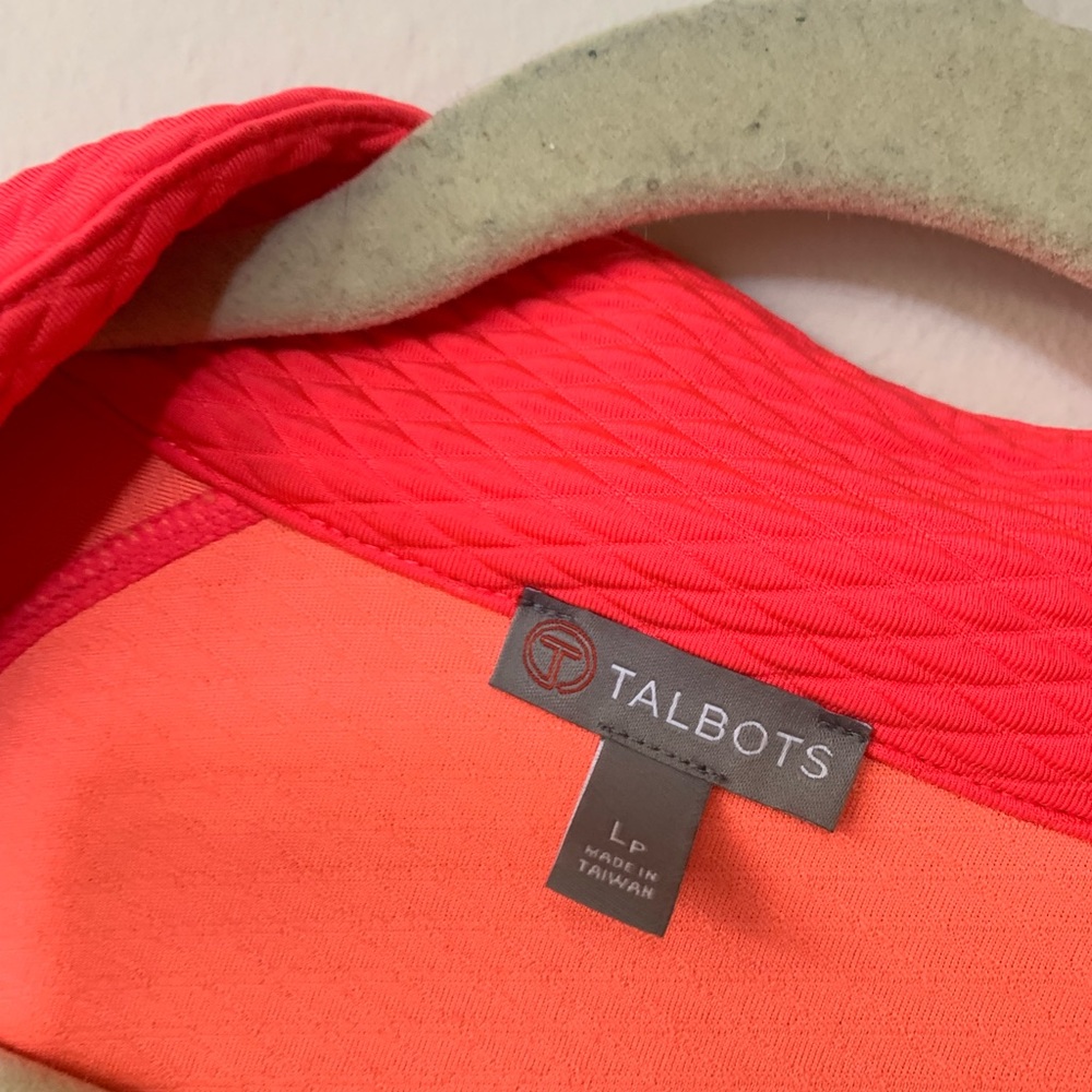Talbots neon jacket - Picture 2 of 3